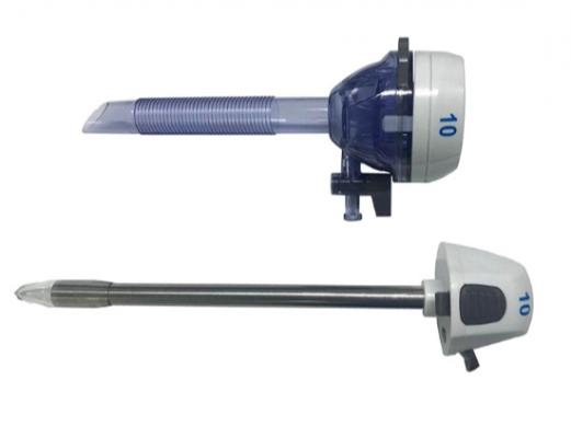 一次性腹腔鏡用穿刺器及套裝sh4-10-100、sh4-12-100